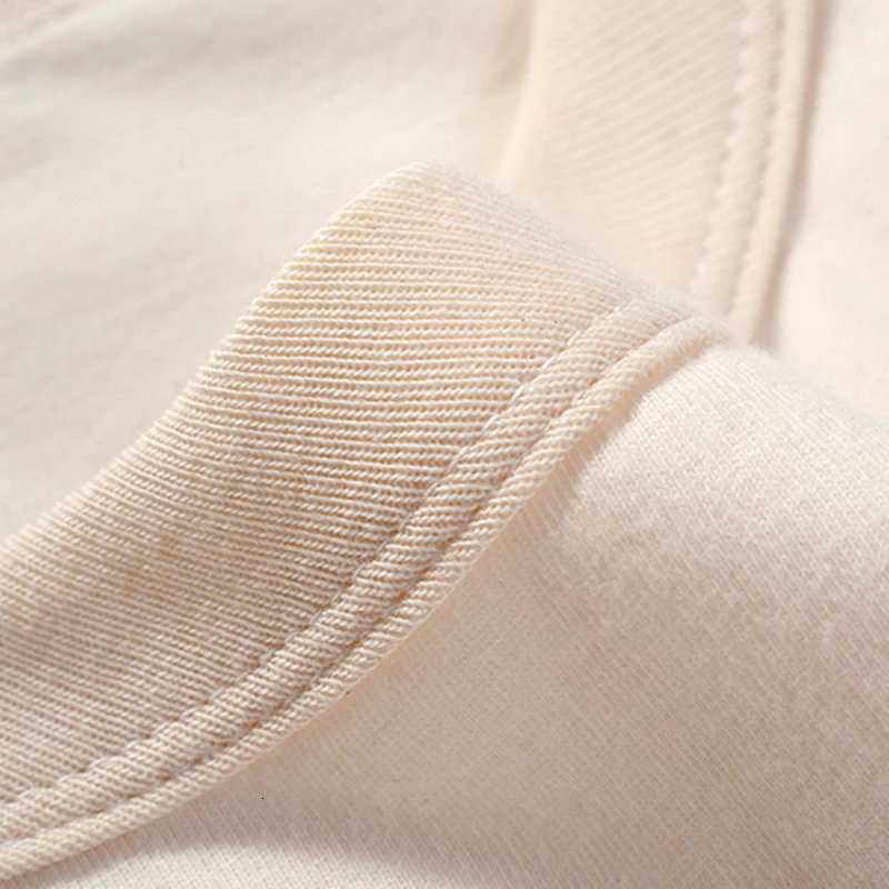 Akkad Kuti High-quality Cotton Summer Mens Short-sleeved T-shirt Womens Bottoming Shirts Wood Embryo Color Tee Tops Y250819