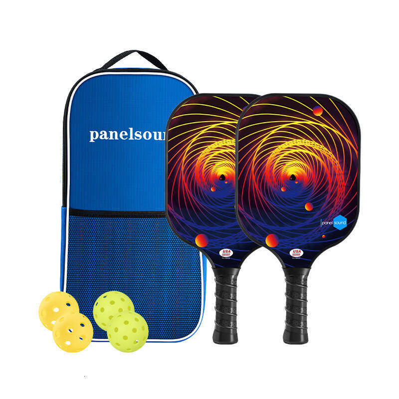 Paisheng Fiberglass Pickleball Racket Set Indoor Outdoor Student Sports Gift