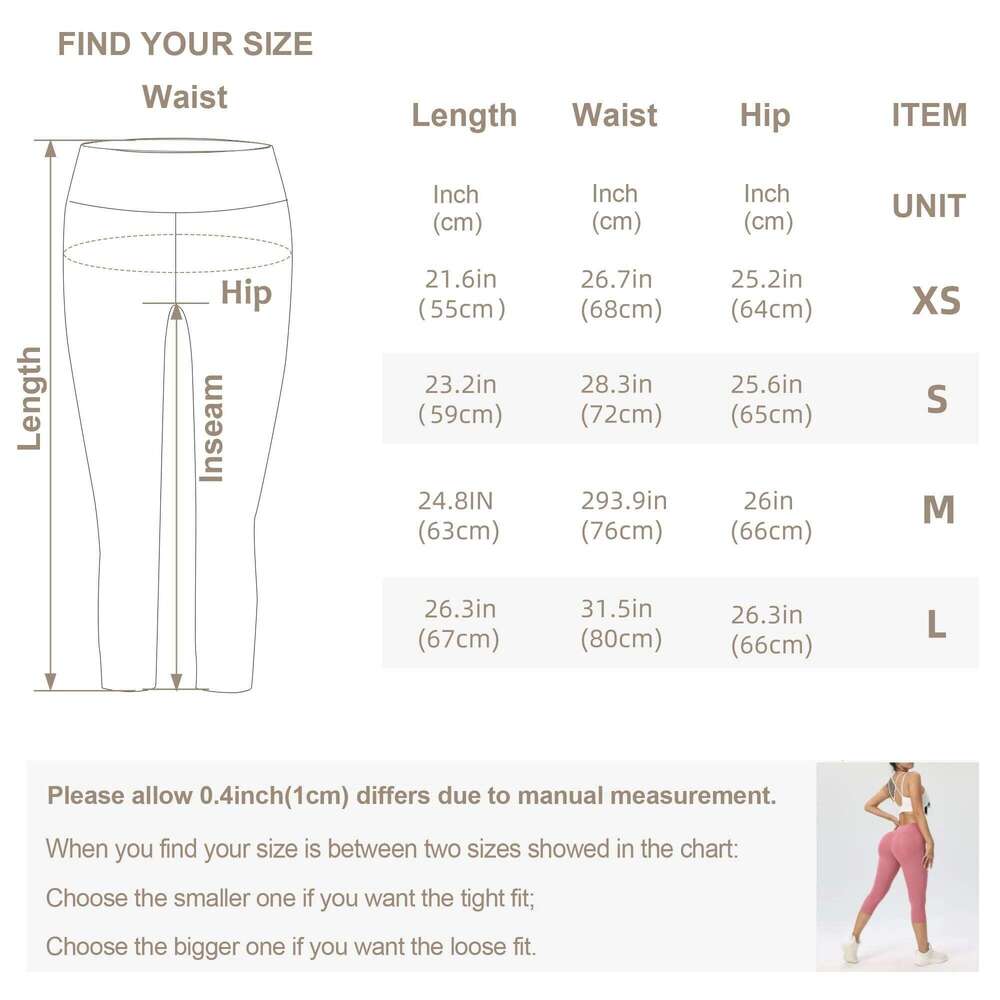High Waist Fiess Capri Legging for Women Quick Drying Cycling Cropped trousers Yoga Sport Pants Side pocket