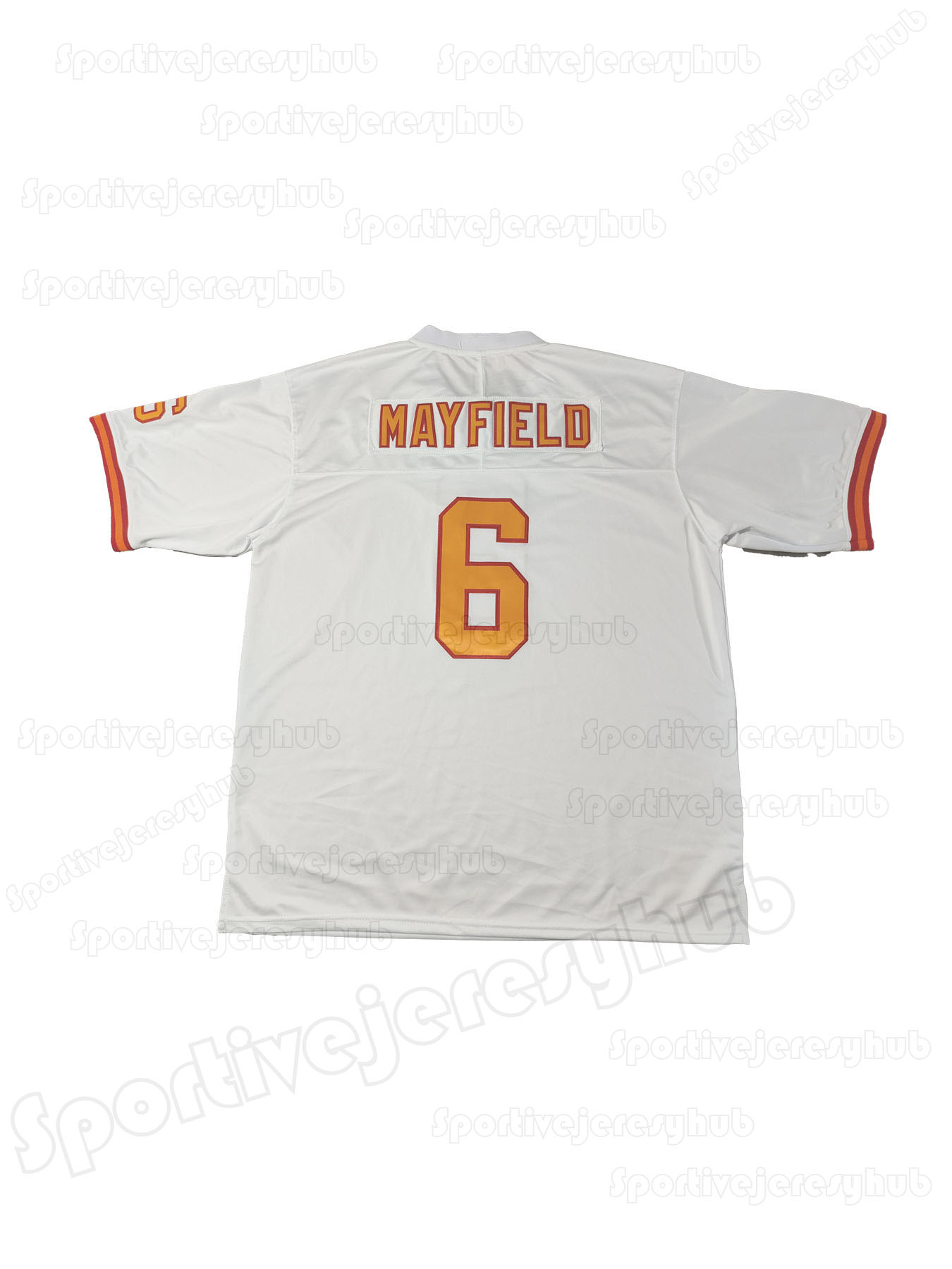 13 Mike Evans Personalized 2025-26 Orange/White Football Jersey 6 Baker Mayfield 7 Bucky Irving 12 Tom Brady Vita Vea Derrick Brooks David Custom Nom 