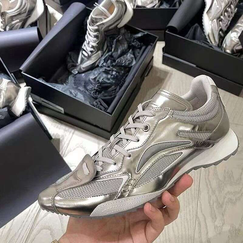 Women's Thick-Soled Versatile Casual Sneakers Asymmetric Tongue German Training Height Increasing Boxing Shoes 2025 New Model