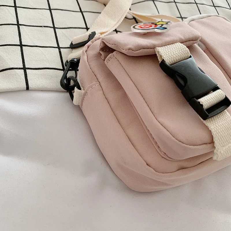 Fashion Canvas Crossbody Bags for Women 2023 Small Shoulder Messenger Bag Students Cotton Cloth Mini Female Handbags Purse Flap Y250819