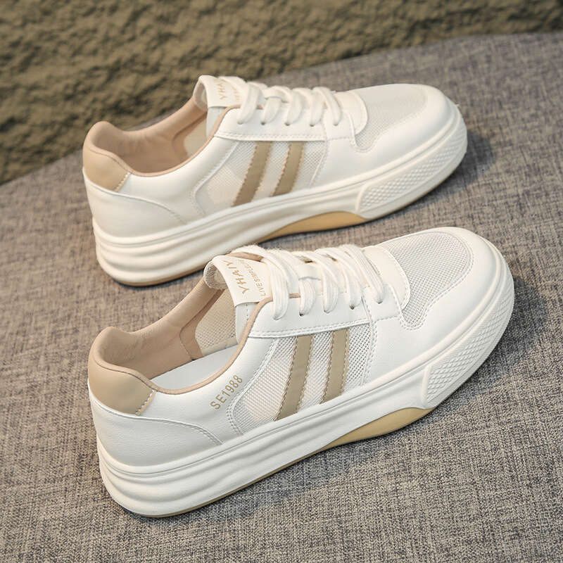 2022 Autumn New White Women's Versatile Casual Shoes Sports Sneakers Summer Breathable