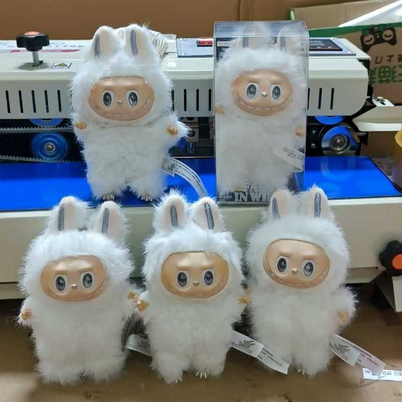 Bubble Labubu Little Angel Vinyl Plush Trendy Toy Series Vinyl Handheld Office Doll Trendy Toy Doll L250820
