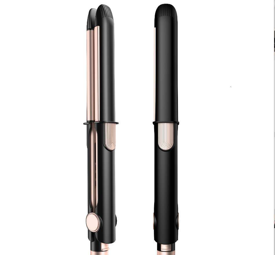 New Model Multifunctional 2-In-1 Rapid Heat-up Curler Negative Ion Dual-Use Hair Straightener And Curling Iron