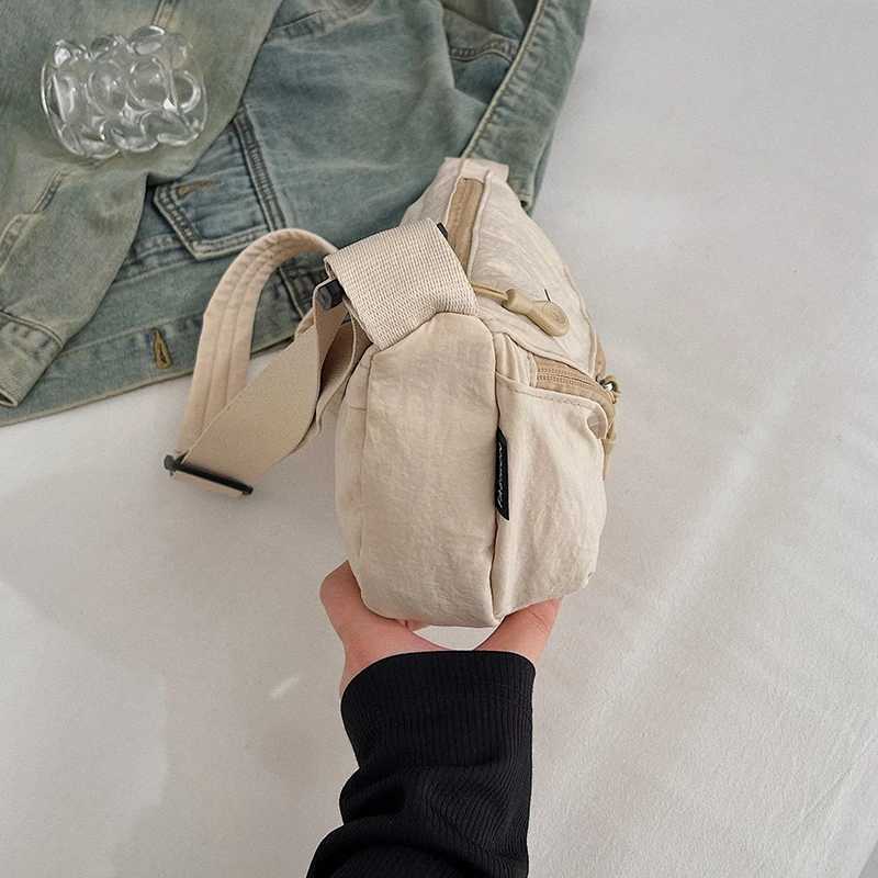 Small handbag fashionable lightweight and stylish single shoulder bag Korean version casual cloth bag Y250819