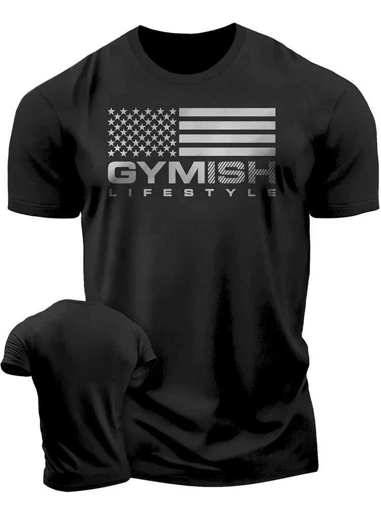 New 3D Printed Recover Fully Workout T-Shirt Funny Gym T-Shirt Cotton Mens Short Sleeves Muscle Man Tough Guy T Y250819