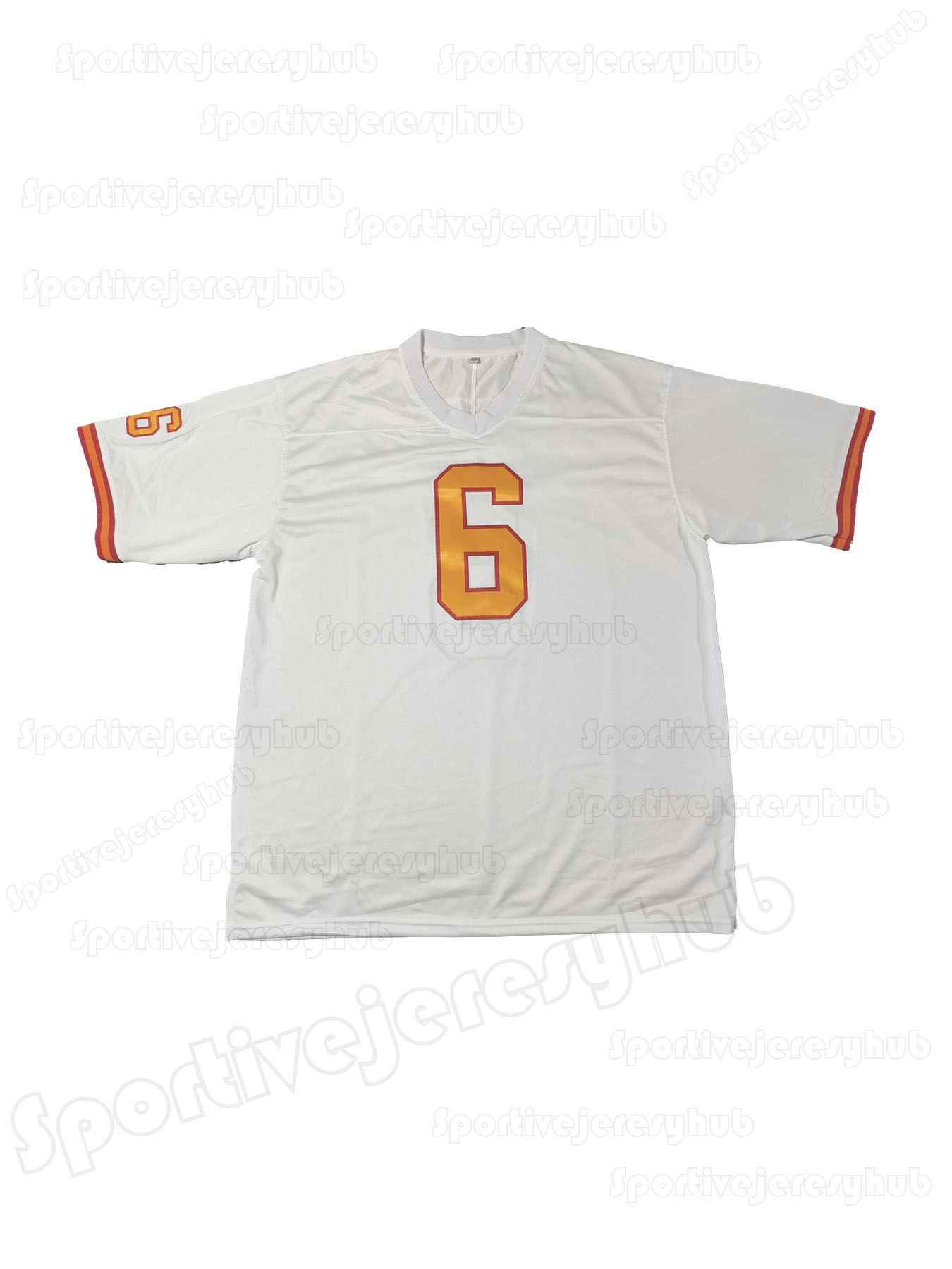 13 Mike Evans Personalized 2025-26 Orange/White Football Jersey 6 Baker Mayfield 7 Bucky Irving 12 Tom Brady Vita Vea Derrick Brooks David Custom Nom 
