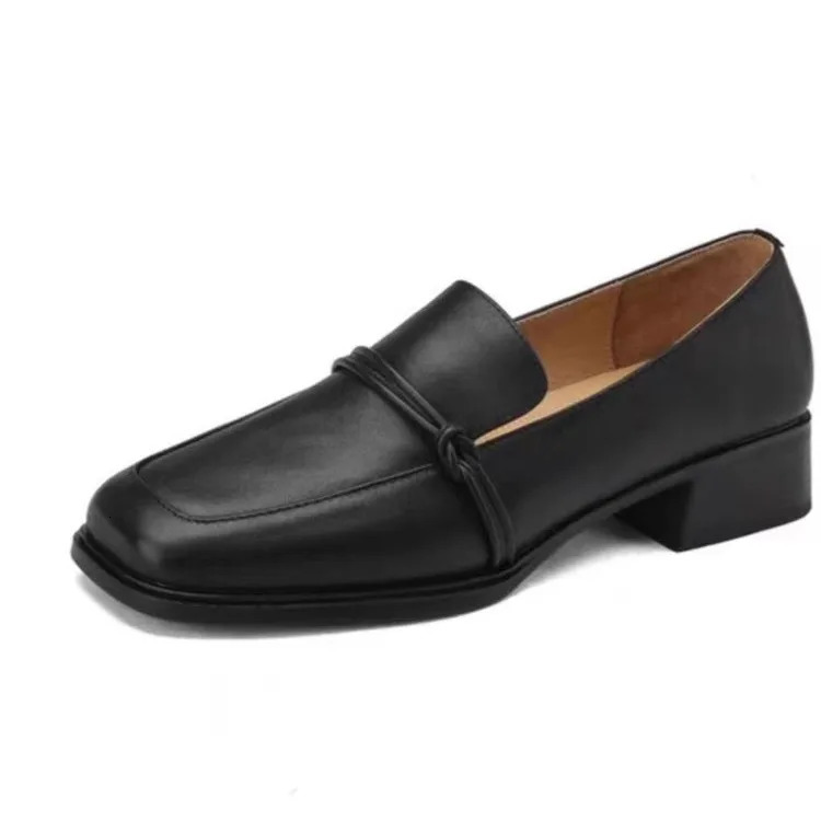 Women Flats Loafers Shoes Leather Designer Retro Shoes 2025 Trend Autumn Classic Shoes Women New Walking Dress Femme Zapatillas 250820