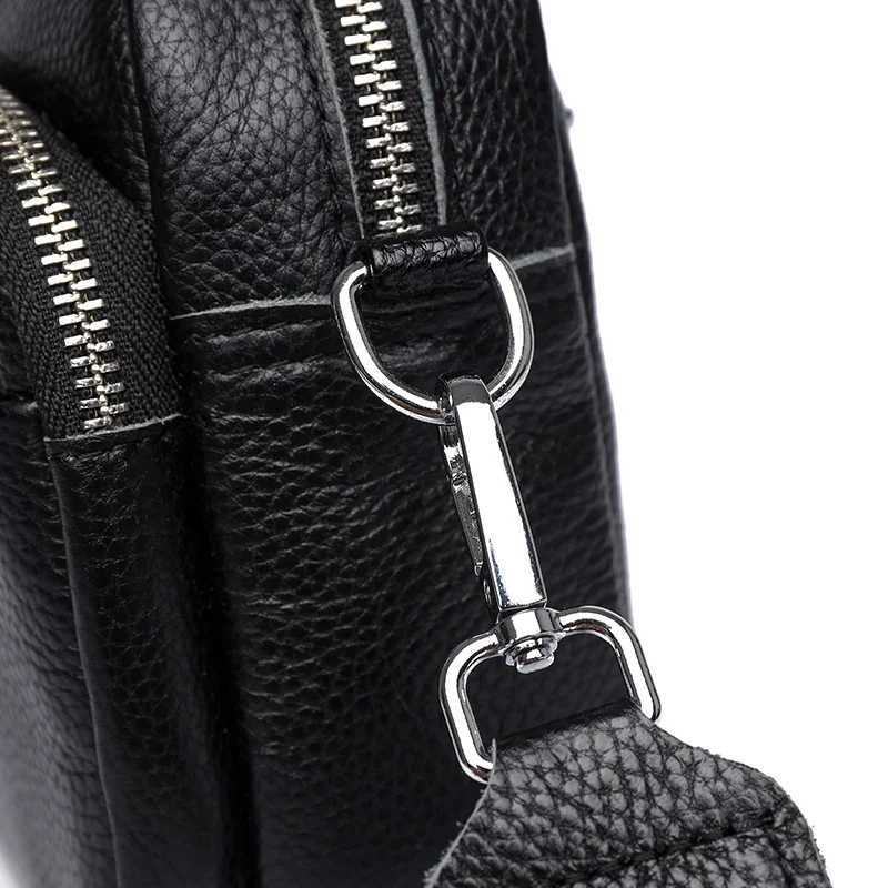 Genuine Leather Womens Handbags Female Soft Cowhide Shoulder Crossbody Bags Wallet FAshion Tote Sac A Main Y250819