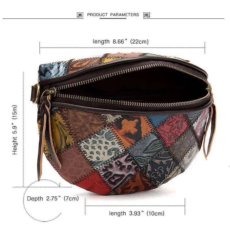 Designer Bags New Fashion Colorful For Women Genuine Leather Waist Packs Female Cowhide Crossbody Bag Women's Fanny Shoulder Bags Luxury Bag
