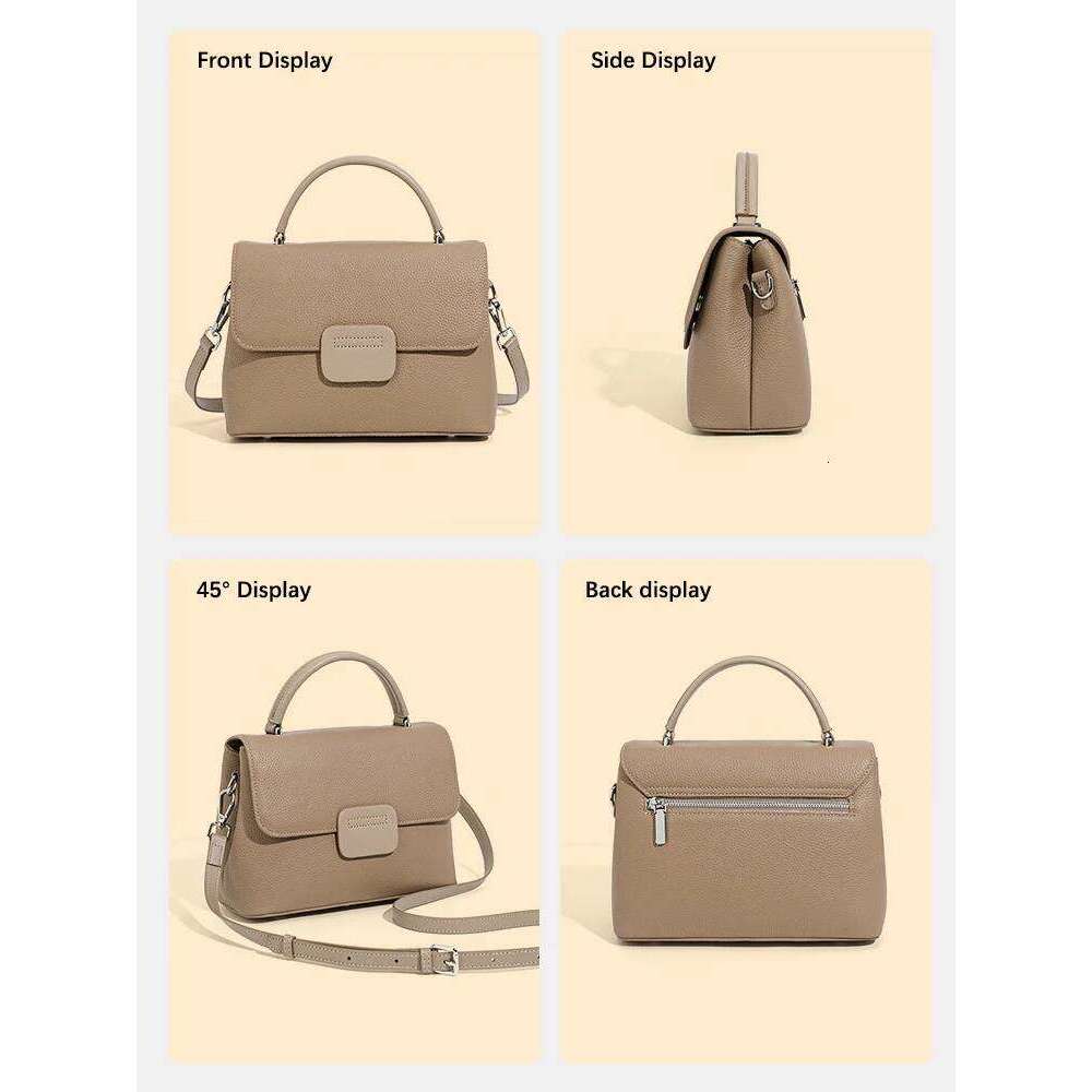Designer Bags Designer Bags Handbag Female Crossbody Cowhide Shoulder Mom Women Bag New Fashion Genuine Leather Satchel Messenger Bags Luxury Bag Luxu