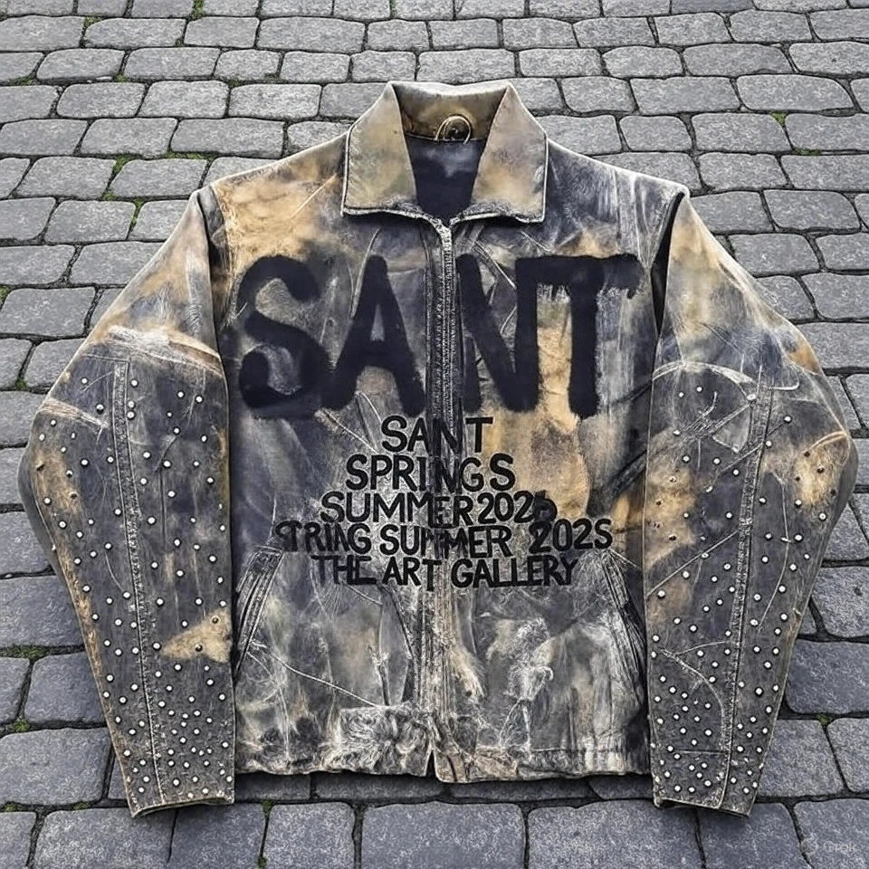 Vintage Classic Camo Jacket Y2K Coats for Mens and Womens Harajuku Hip Hop Letter Embroidery Oversized Jacket Casual Streetwear 250820