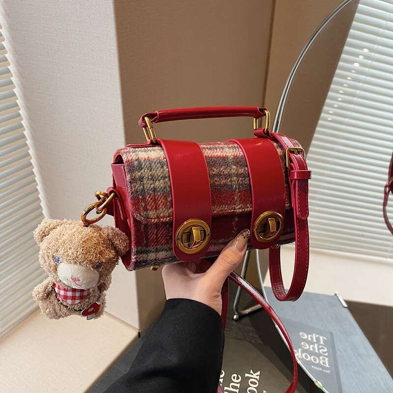 Niche Bags for Women Autumn Versatile 2025 New Winter Trend Boston Crossbody Handheld Pillow Bag