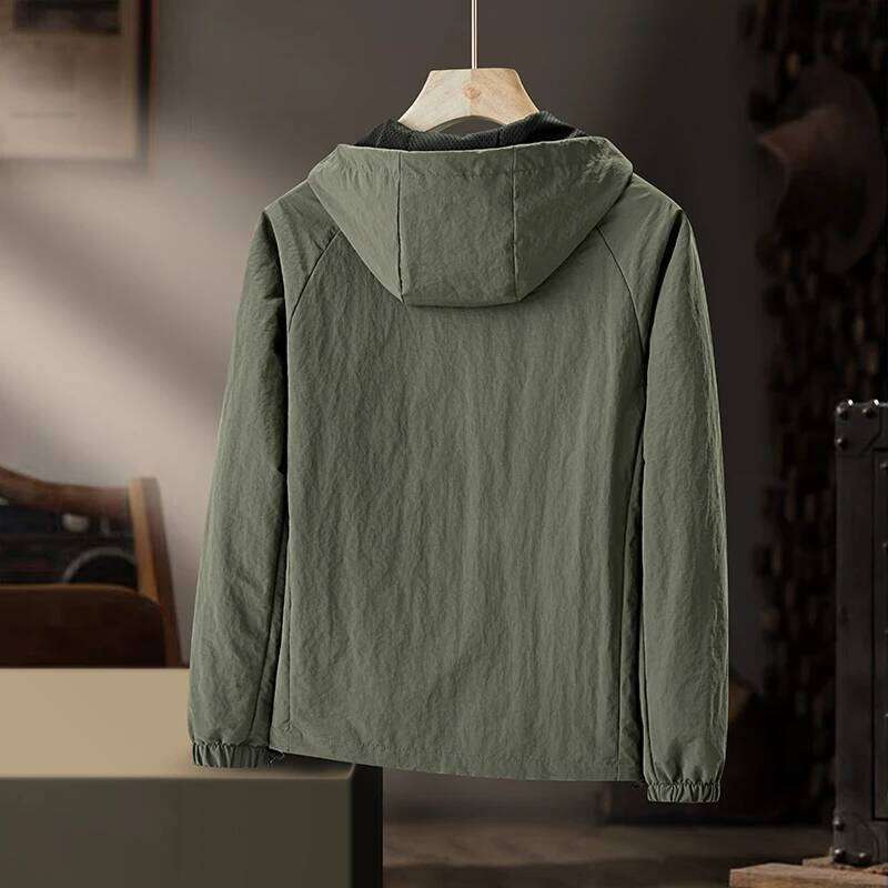 Loose Uv Jacket Spring Summer Camping Fashion Men's Sunscreen Clothing Outdoor Mens Ice Silk Fishing Thin Section Skin Coat
