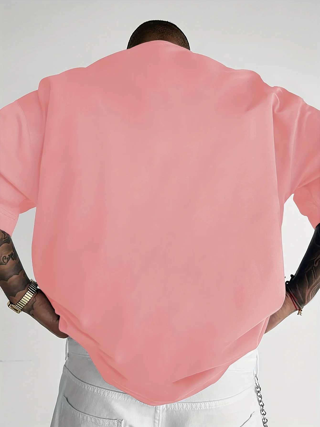 Mens summer 100 cotton fashionable casual sports loose Boston city slogan printed round neck short sleeved T-shirt top Y250819