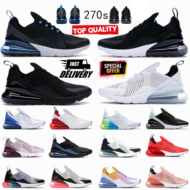 36-45 New 270 Designer fashion 270s shoe Runners 27C Casual Men womens Triple White Black Red Pink Anthracite Shoes Runner Sneakers Mens Women Sports Trainers