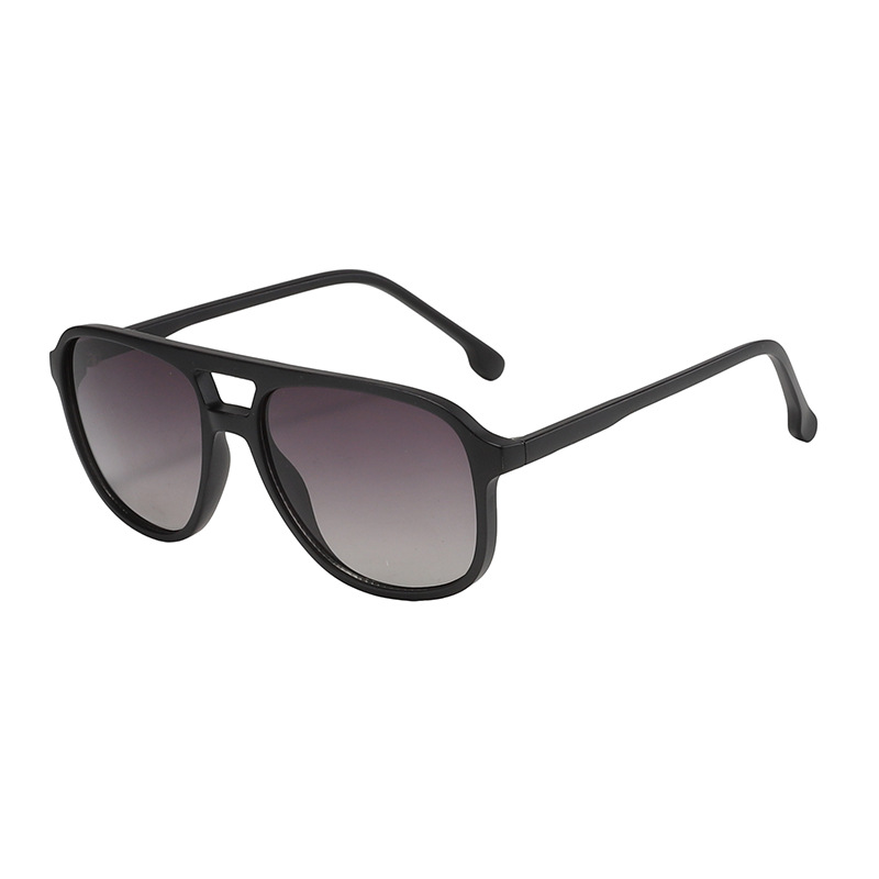Fashion oval black sunglasses for men and women design retro accessories glasses sun visor and women with UV protection