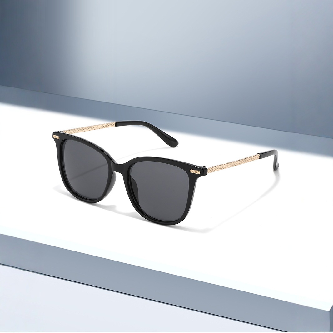 Designer Sunglasses For Men Women Square Sunglasses Big Frame UV400 Protection Sunglasses Luxury Polarized Goggle Pilot PC Frame Eyewear P9100