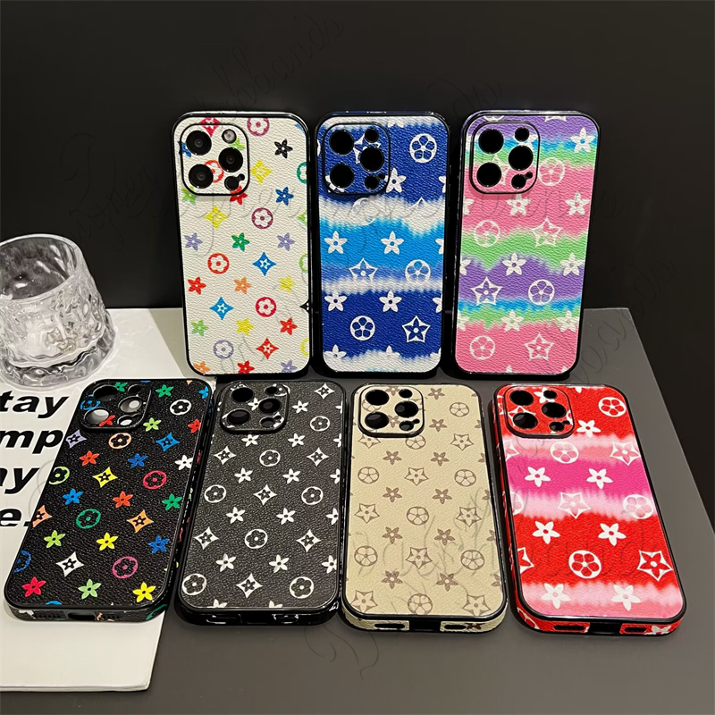 Designer Leather Phone Case for iPhone 17 Pro Max 17 Air 16 15 14 13 12 11 XR Full Protection Unisex Square European and American Style Luxury Fashion