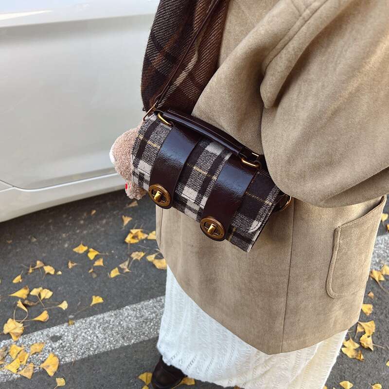 Niche Bags for Women Autumn Versatile 2025 New Winter Trend Boston Crossbody Handheld Pillow Bag