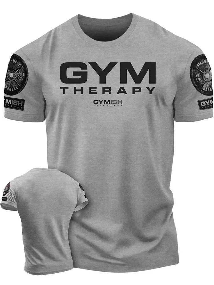 New 3D Printed Recover Fully Workout T-Shirt Funny Gym T-Shirt Cotton Mens Short Sleeves Muscle Man Tough Guy T Y250819