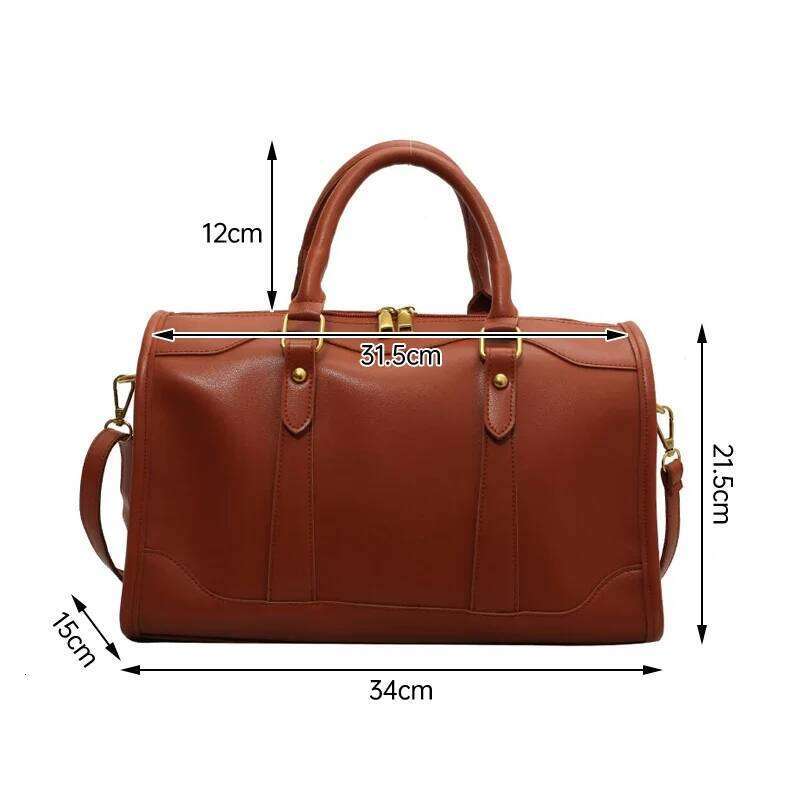 New Travel High Quality Simple Women's Handbag Large Capacity Fashion Casual Ladies Shoulder Lage Bag