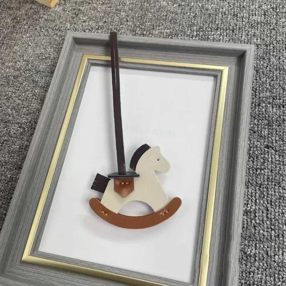 Durable PU Leather Horse Bag Pendant Lanyard Pony Cute Bag Pendants Gift Animal Bag Charm DIY Bag Accessories XJ250820