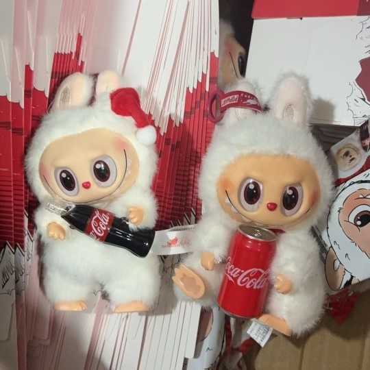 Labb Cola Third Generation Heartbeat Macaron Cola Series Vinyl Blind Box Plush Toy Trendy Handheld Blind Box L250820