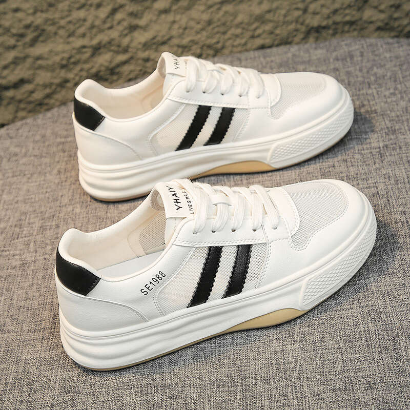 2022 Autumn New White Women's Versatile Casual Shoes Sports Sneakers Summer Breathable