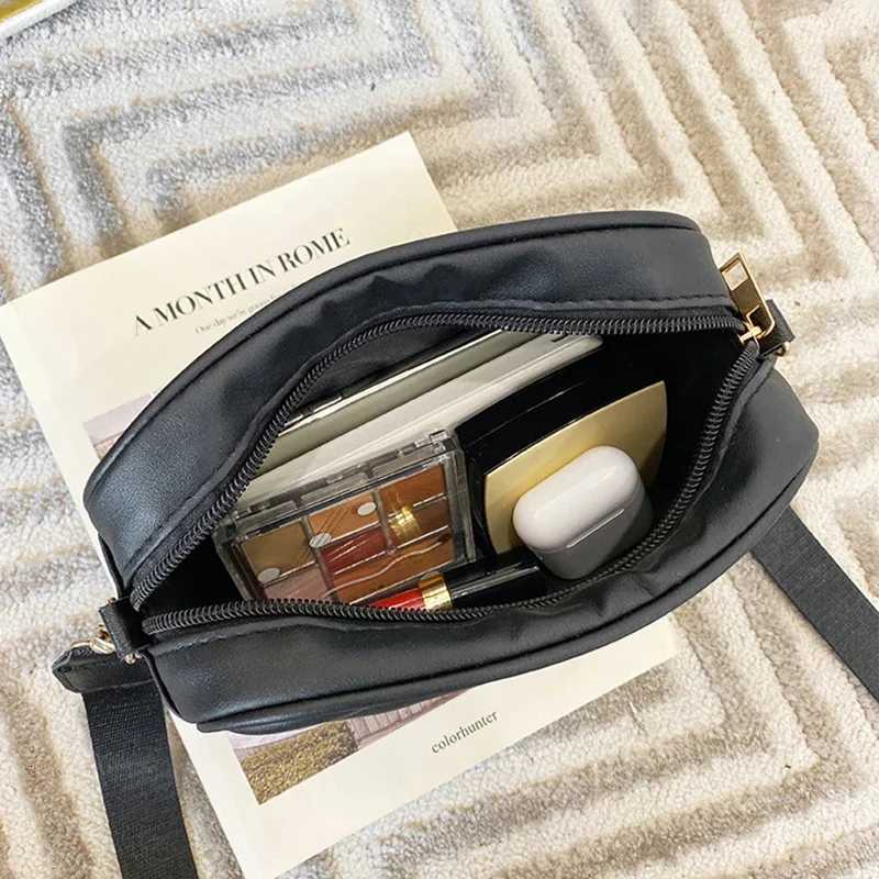 Fashion Womens Small Crossbody Bag PU Leather Messenger Bags Zipper Handbags Designer Purse Summer Travel Bag for Female Y250819