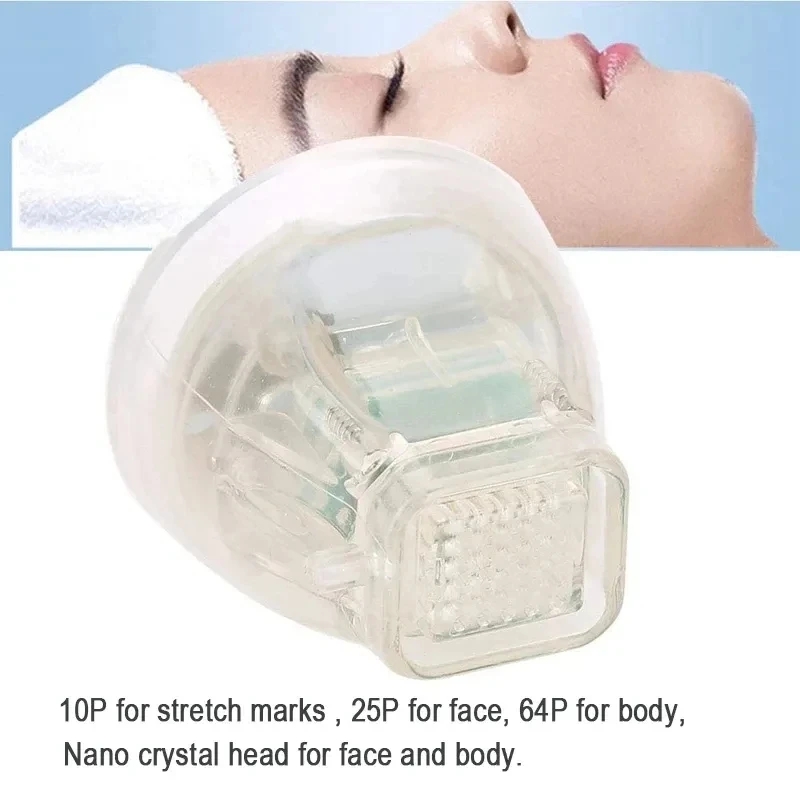 Disposable RF Microneedling Cartridge Tattoo Gold Plated 10/25/64 Pins Nano Cartridges For Fractional RF Machine Accessory