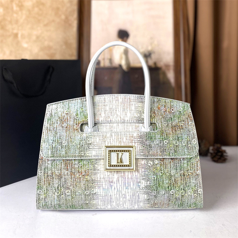 LORDLY KNACK designer light luxury PU casual tote bag versatile high-quality vintage fashion large capacity handbag for woman