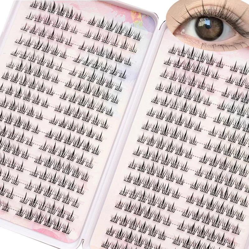 Large Capacity 384 pcs False Eyelashes Lash Cluster For Beauty 250811