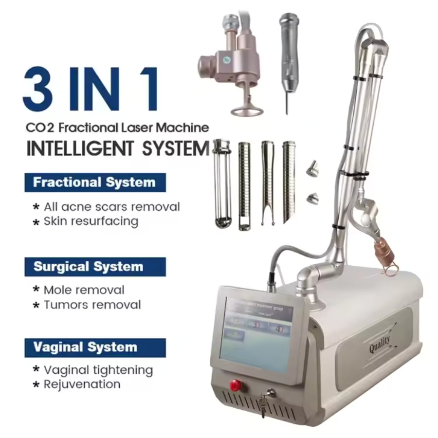 Fractional CO2 Laser Equipment 4d Fotona Mini Skin Stretch Marks Treatment Device Pigment Removal Face Lifting BeautyDevice