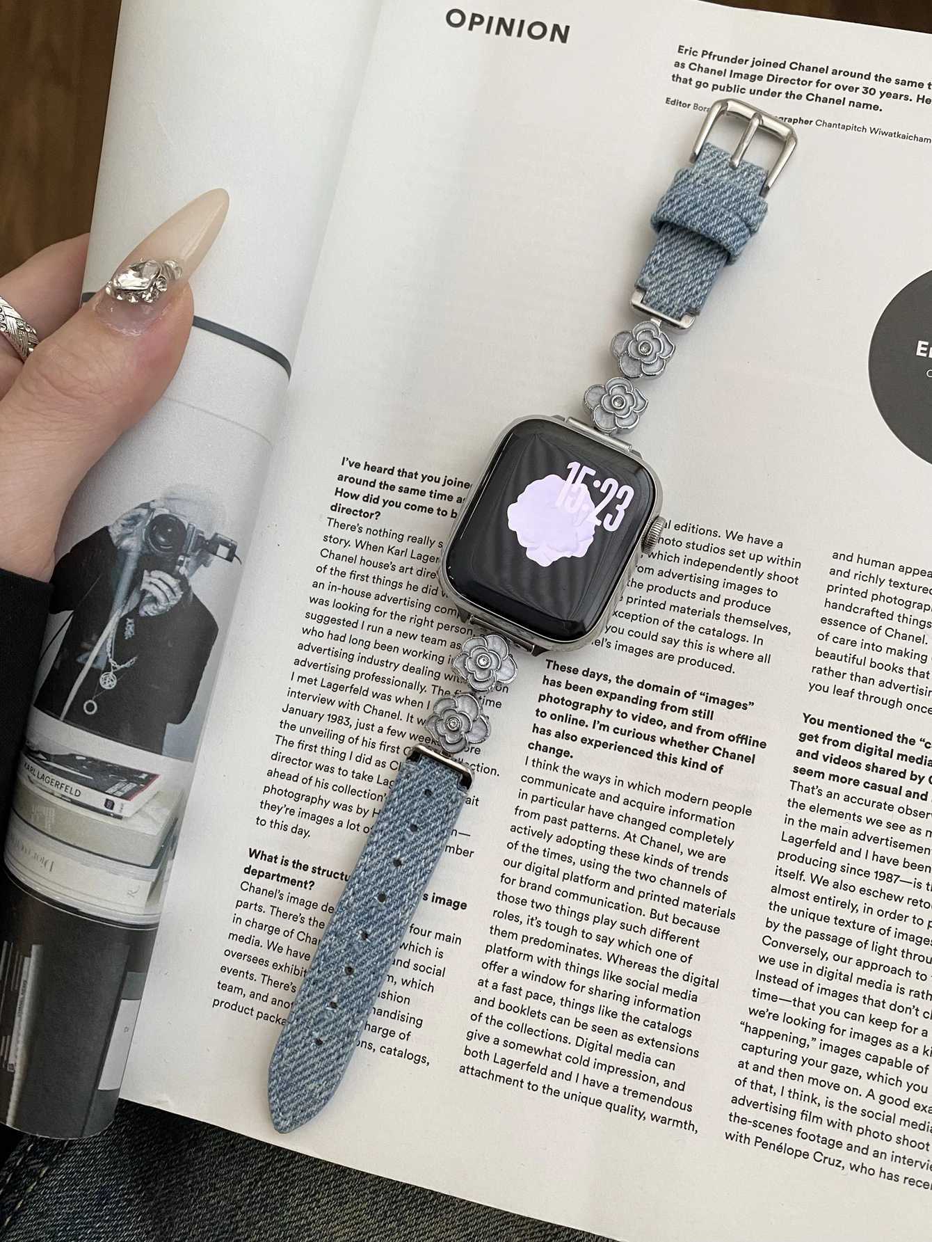 10/9/8/7/6/5/4/3 SE 38mm 40mm 41mm 42mm 44mm 45mm 46mm 49mm Metal Leather Loop Watch Band Strap Y250820