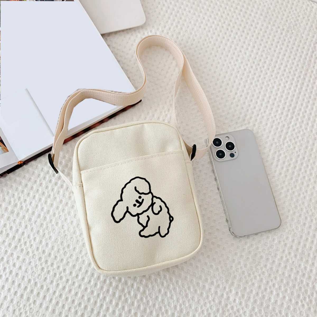 A new trendy cute and fresh white crossbody small bag for women especially suitable for female students and . Its a vers Y250819