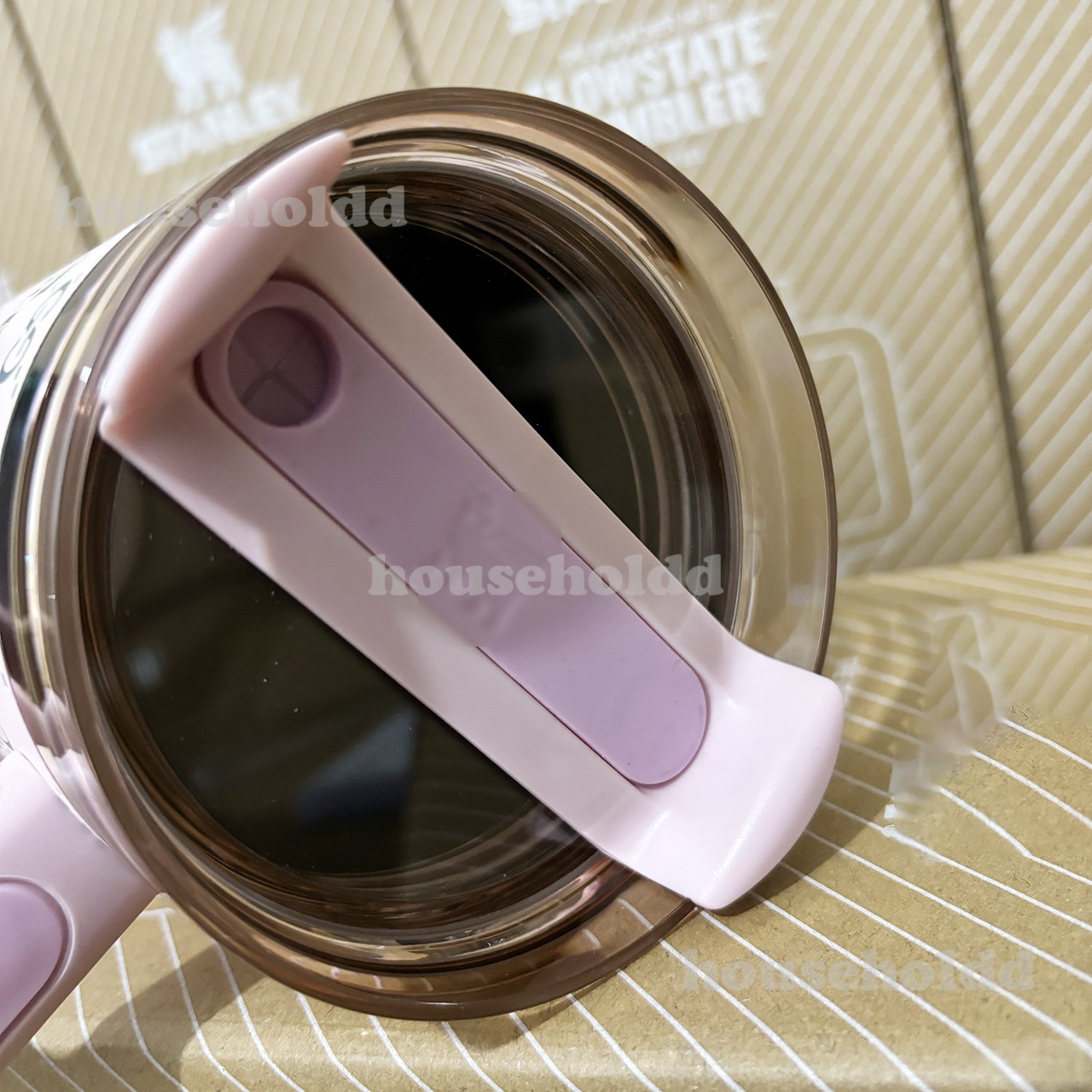 stampup stampup stampup stampup Thermos 40oz Stainless Steel Tumbler with Handle Straw 304 Insulated Cup for Car Office and Outdoor Use