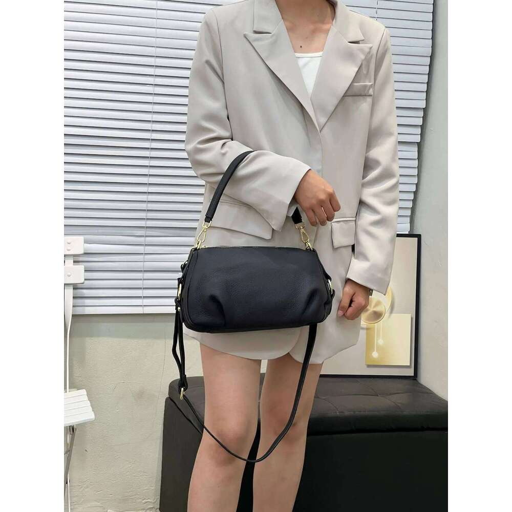Designer Bags Casual Women's Genuine Bag High Quality Small Cowhide Pillow Handbag Female Shoulder Crossbody Ladies Leather Bags Luxury Bag