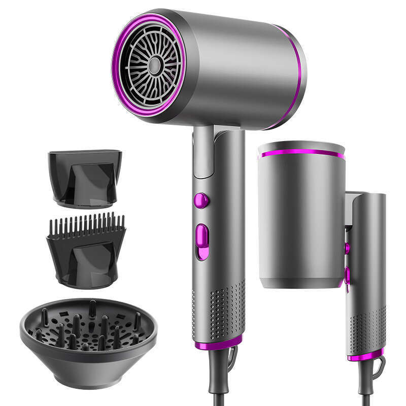 New Hair Dryer For Home Use, Negative Ion Protection, Salon Style, Strong Wind, Hot And Cold Air, Quiet, Foldable