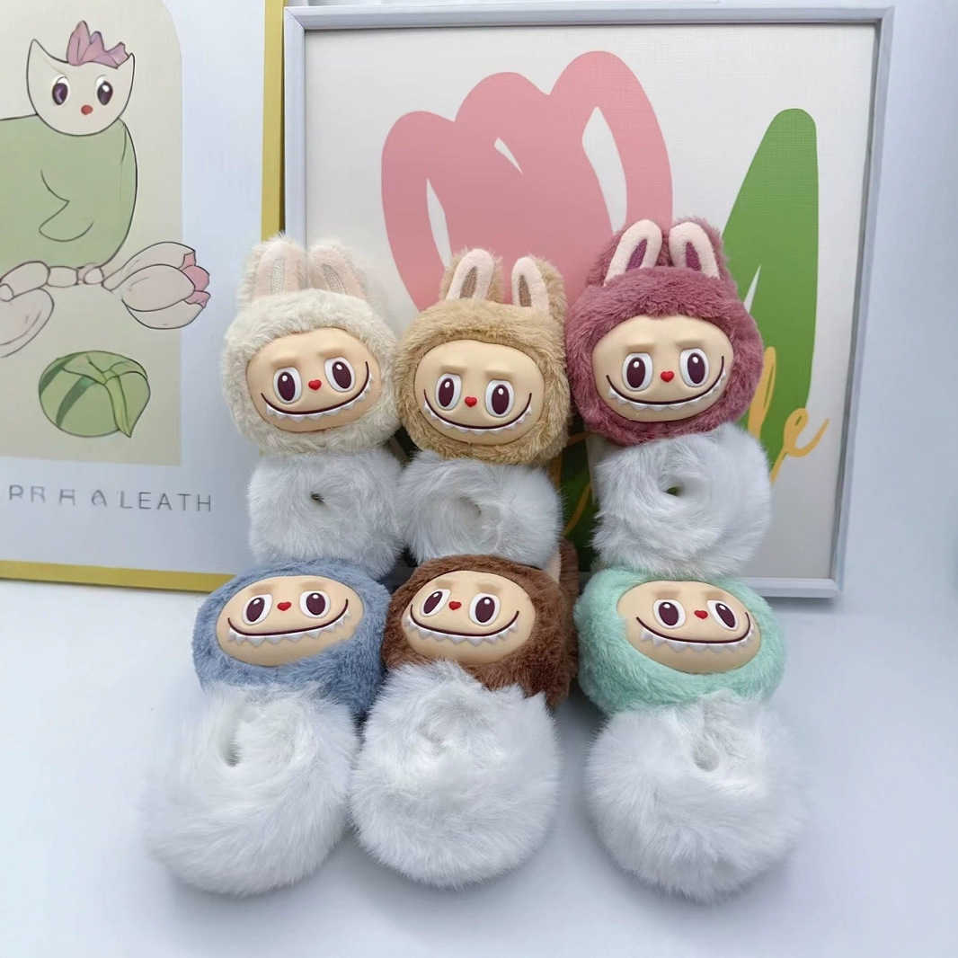 Labu Fourth Generation Colorful Plush Doll Quick Release Blind Box Vinyl Face Trendy Toy Figurine Gift Bag Pendant L250820