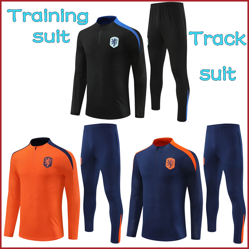 25/26 Netherlands long tracksuit Feyenoords Eindhoven LAjax long training suit 24 25 26 soccer Jersey kit uniform adult sweatshirt Sweater sets men kids
