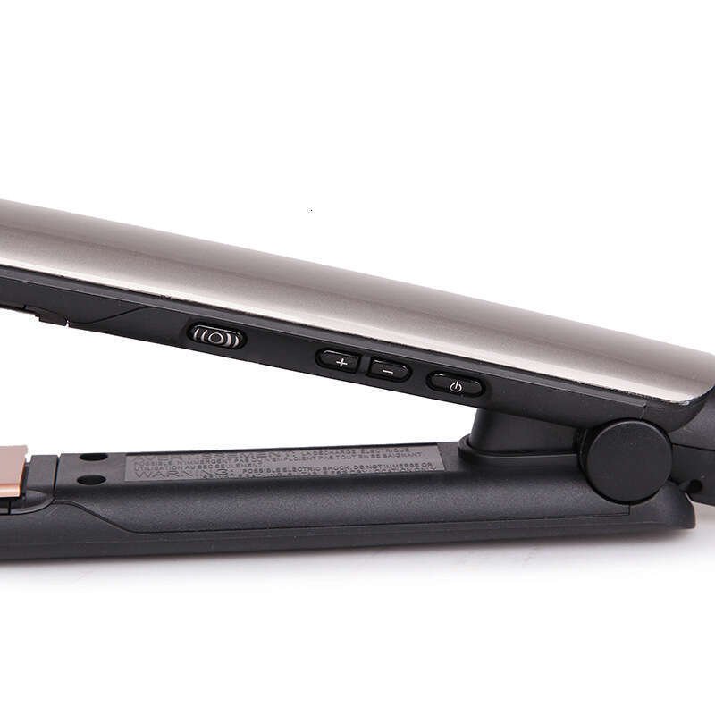 Ceramic LED Versatile Styling Curling And Straightening Dual-Use Straightener Hair Styling Plate