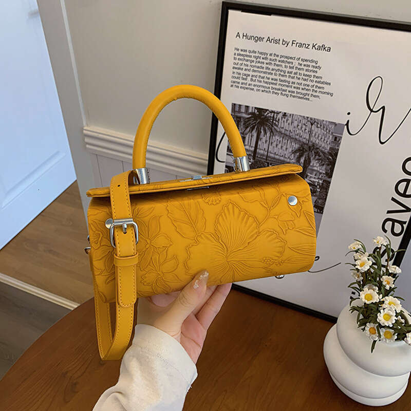 Women's Bags 2025 New Fashion Trend Designer Embossed Handbag Single Shoulder Bags Crossbody Hard Shell Box Bag