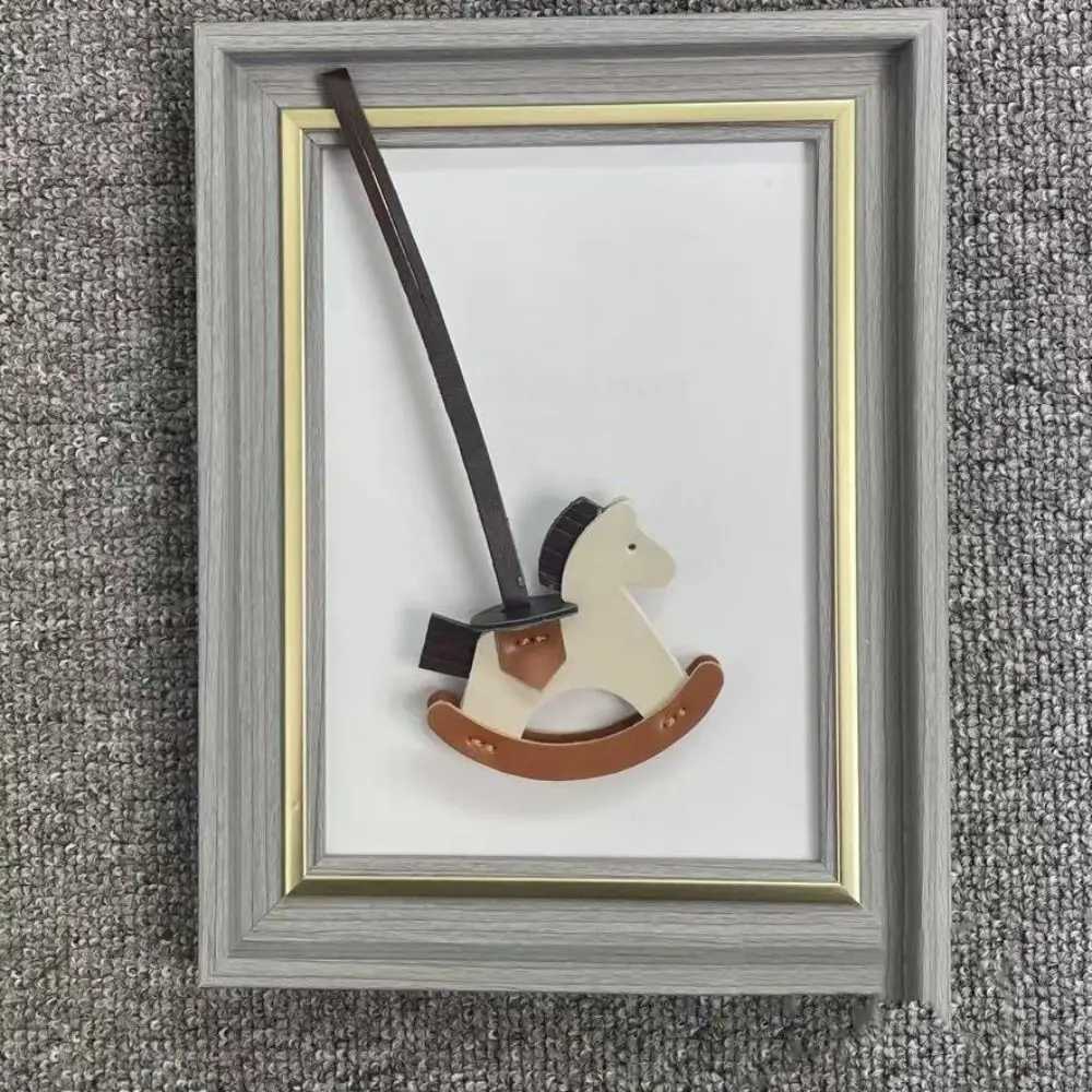 Durable PU Leather Horse Bag Pendant Lanyard Pony Cute Bag Pendants Gift Animal Bag Charm DIY Bag Accessories XJ250820