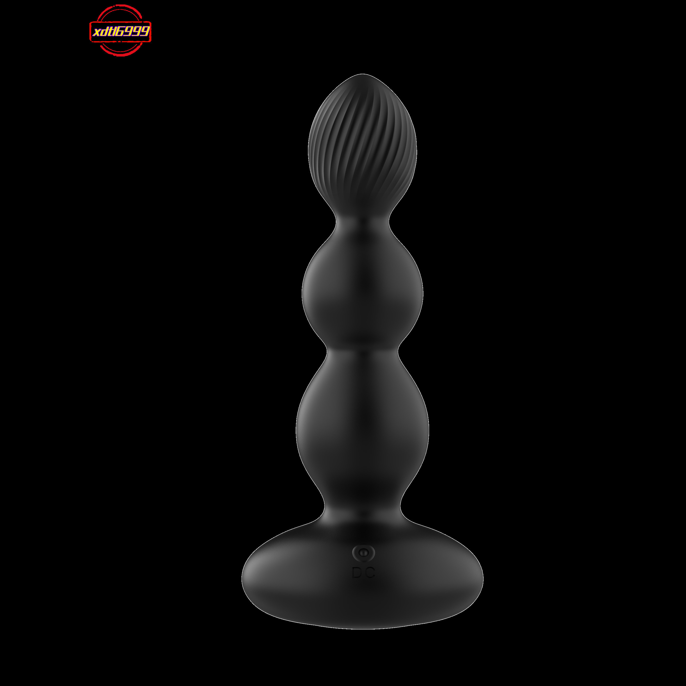 Remote Control Fully Waterproof Anal Plug with 10 Modes Vibration and WiggleSex toy