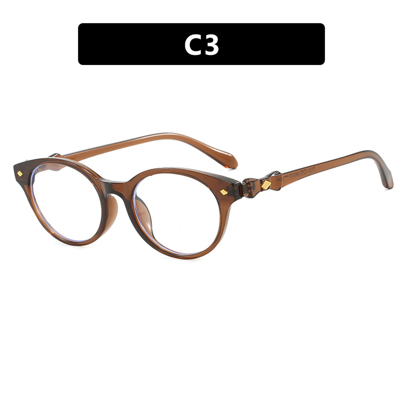 2025 New Arrival Stylish Versatile Blue Light Blocking Eyeglass Frames for Women Minimalist Chic Personality Packed Clear Lens Glasses