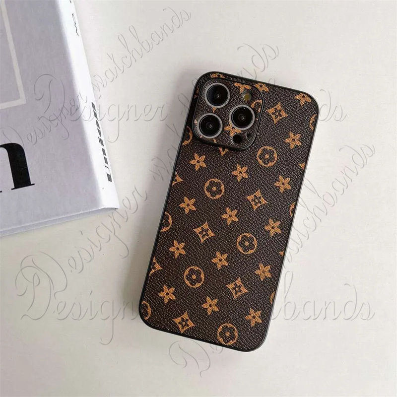 iPhone Case Designer Phone Cases for iPhone 17 Pro Max Case 16Plus 16Pro 15 Pro Max 14 13 12 Pro 11 15 Plus 14 Plus XR Case Fashion Leather Embossing 