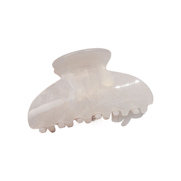 Gradual gold glitter acetate hair clip shark clip