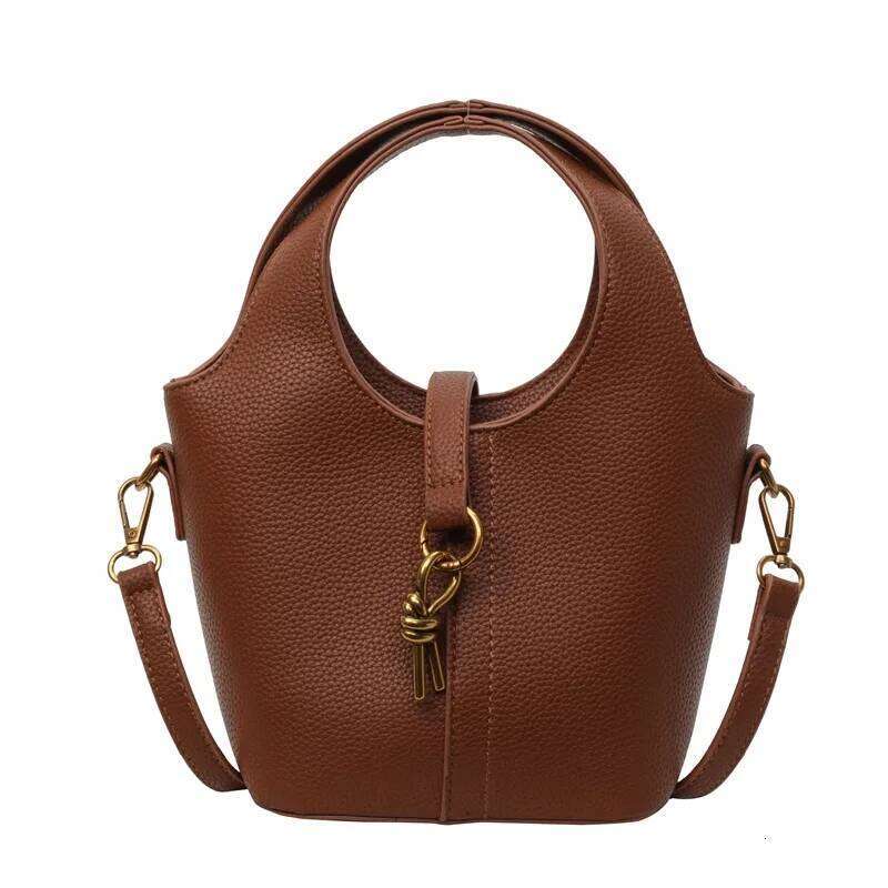 Minimalist Bucket Bag For Women High End Shoulder Crossbody Handbag Unique Kfashion Design